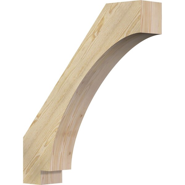 Ekena Millwork 6"W x 30"D x 34"H Imperial Rough Sawn Knee Brace, Douglas Fir BRC06X30X34IMP00RDF - main